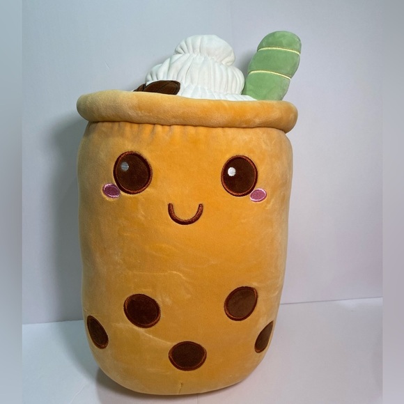 BOBA PLUSHIE 🧋17in tall 🧋 3 Different colors - Picture 6 of 14